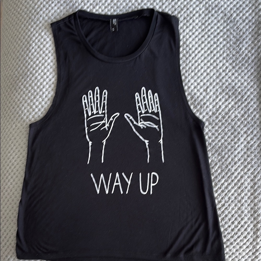 Private Party “WAY UP” Muscle Tee - Picture 2 of 4